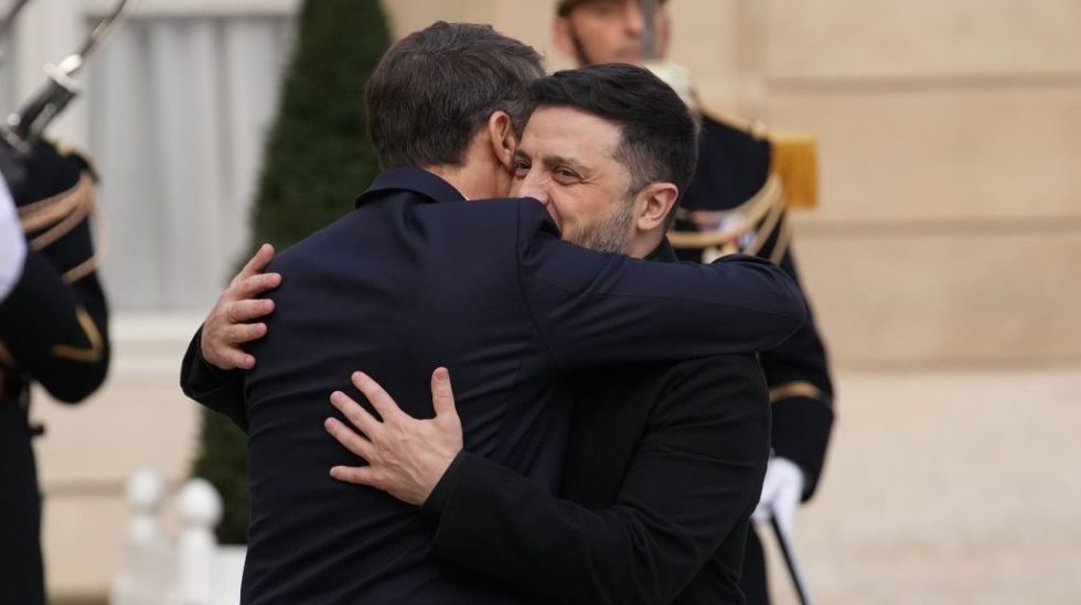 Μακρόν Ζελένσκι